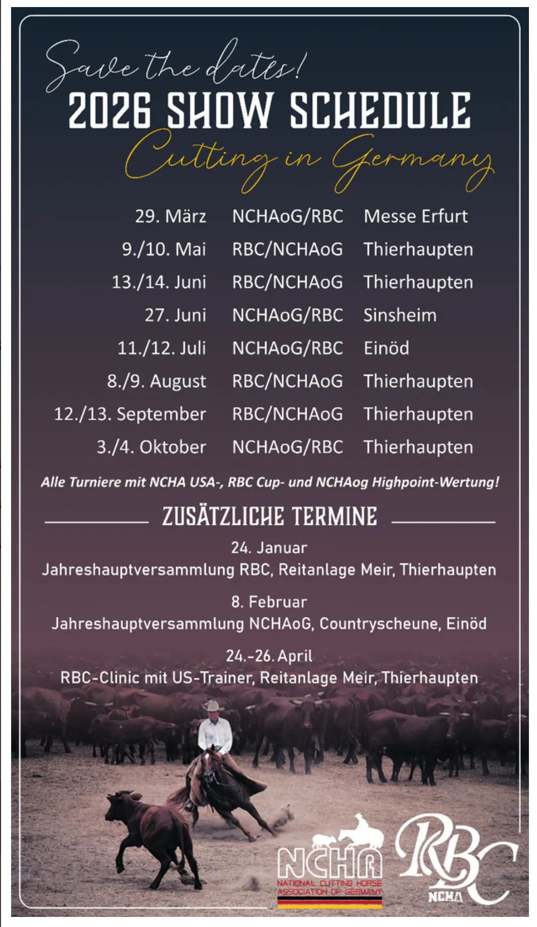 Royal Bavarian Cutters Shows 26