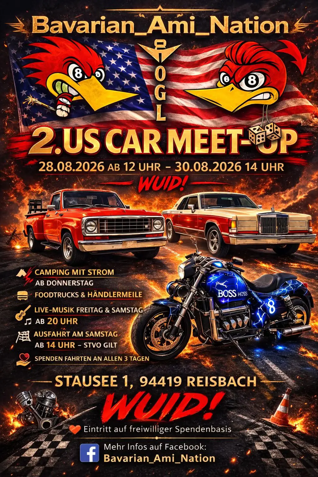 US Car Meet Up Reisbach