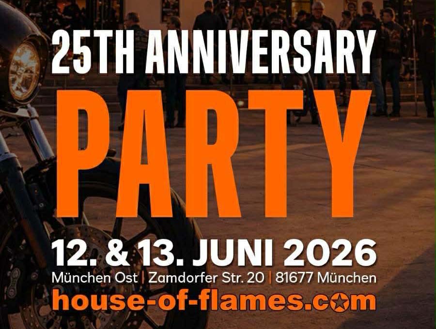 25th Anniversary Party House of Flames