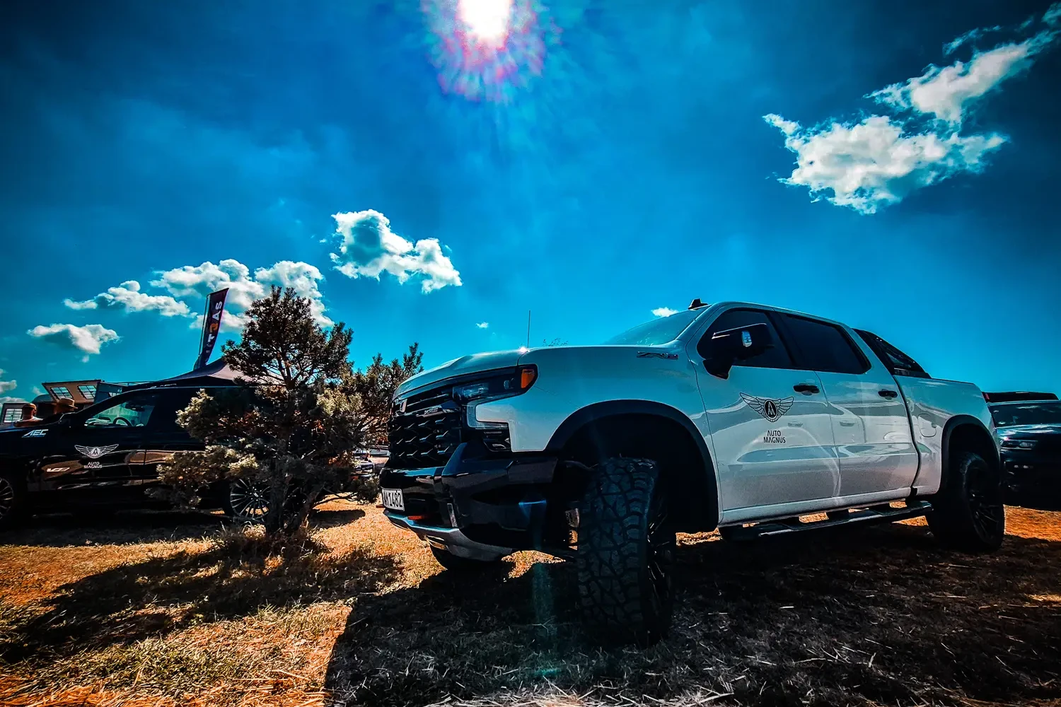 US Cars auf der Bullero Ranch