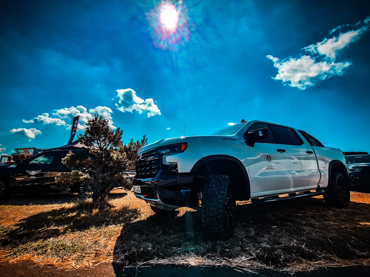 US Cars auf der Bullero Ranch